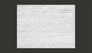 Fotomurale - Mattone Bianco - Stile RetrÃ² 200X154 cm Carta da Parato Erroi-2