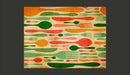 Fotomurale - Posate - Verde e Arancio 200X154 cm Carta da Parato Erroi-2