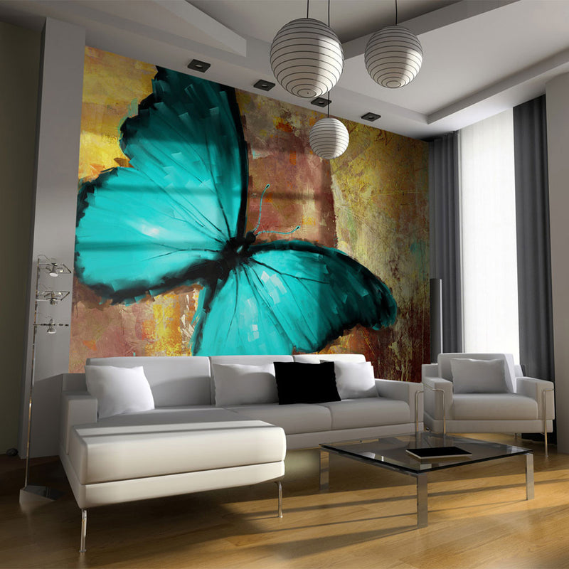 Fotomurale - Painted Butterfly 200X154 cm Carta da Parato Erroi-1