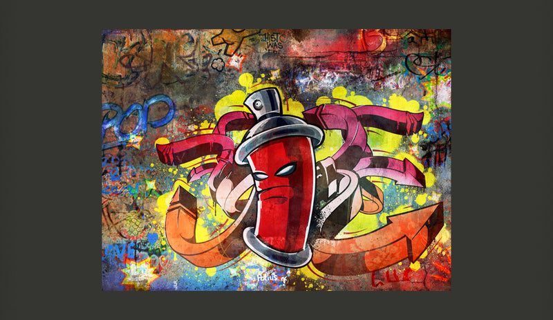 Fotomurale - Graffiti Monster 200X154 cm Carta da Parato Erroi-2