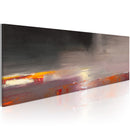 Quadro Dipinto - Mare Nella Nebbia 100x40cm Erroi-1