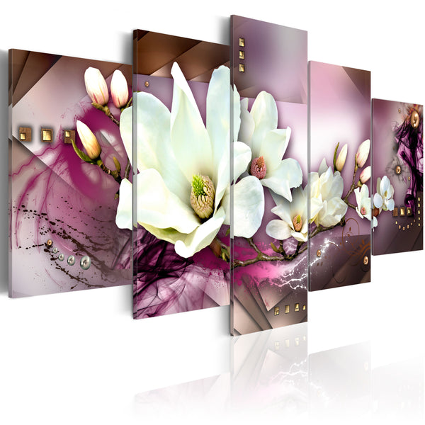 Quadro - Astrazione Magnetica Con Orchidea 100x50cm Erroi online
