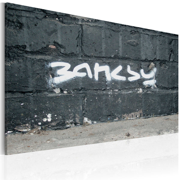 Quadro - Banksy Firma Erroi online