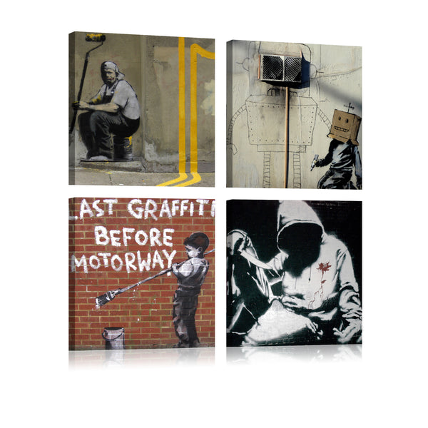 Quadro - Banksy Arte Di Strada Erroi prezzo