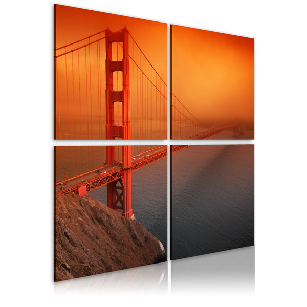 Quadro - Il Golden Gate Bridge San Francisco Erroi online