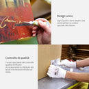 Quadro Dipinto - Albero Viola 120x60cm Erroi-3