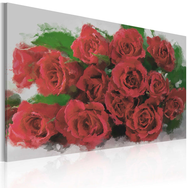 acquista Quadro - Red Red Roses 60x40cm Erroi