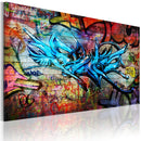 Quadro - Anonymous Graffiti 60X40Cm Erroi-1