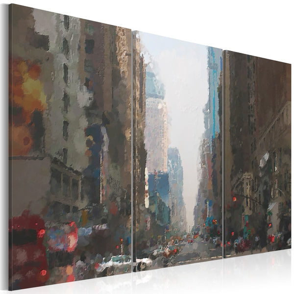 online Quadro - Rainy City Behind The Glass 60x40cm Erroi