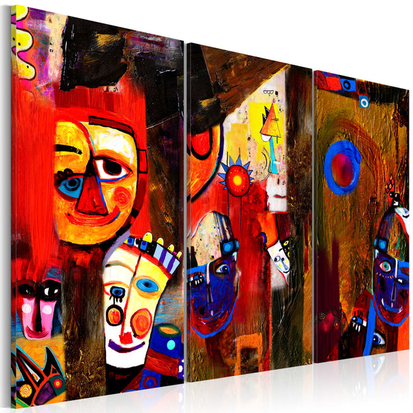 Quadro Dipinto - Abstract Carnival 120x80cm Erroi online