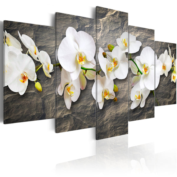 Quadro - Orchidee Sulle Rocce 100x50cm Erroi prezzo