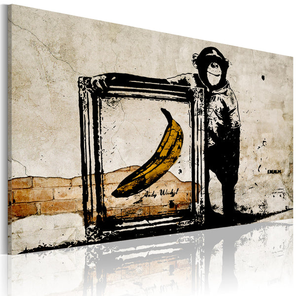 online Quadro - Ispirato A Banksy - Seppia Erroi
