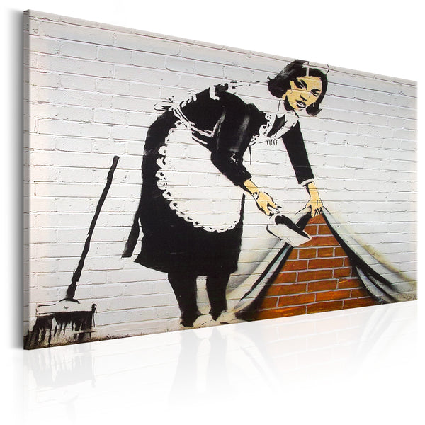 acquista Quadro - Maid In London By Banksy Erroi