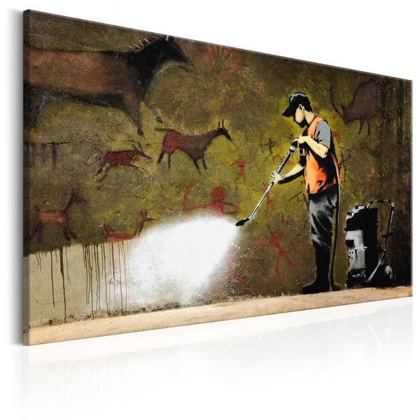 Quadro - Cave Painting By Banksy Erroi prezzo