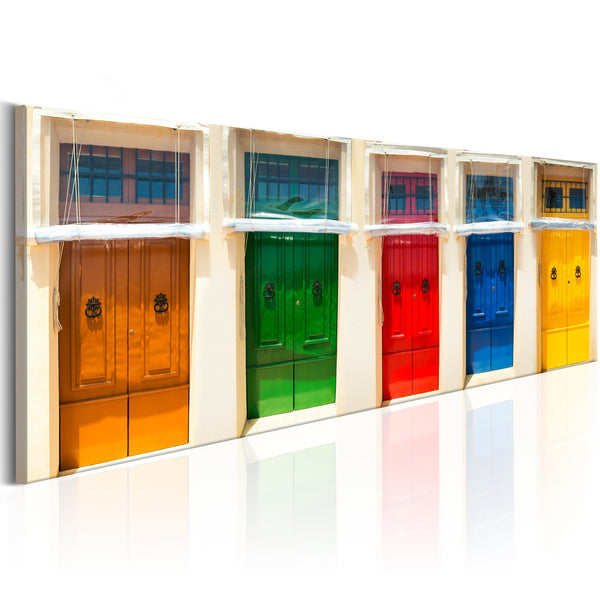 prezzo Quadro - Colourful Doors Erroi