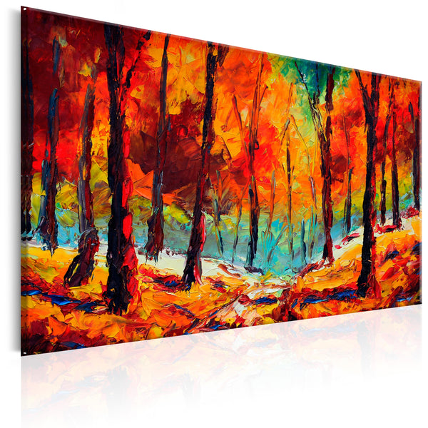prezzo Quadro Dipinto - Artistic Autumn 90x60cm Erroi
