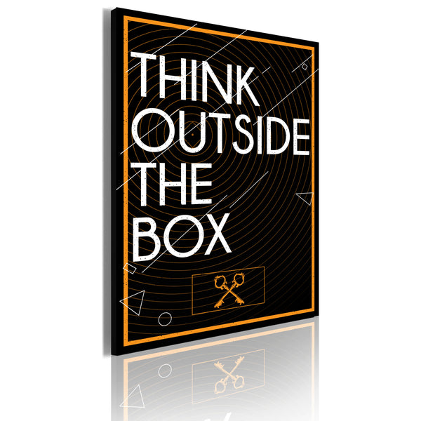 Quadro - Think Outside The Box Erroi sconto