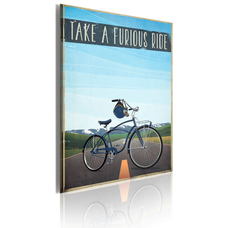Quadro - Take a Furious Ride 50X70Cm Erroi-1