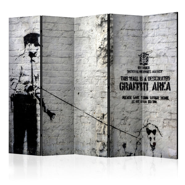 Paravento 5 Pannelli - Graffiti Area 225x172cm Erroi online
