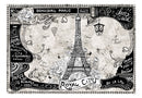 Carta da Parati Fotomurale - Bonjour Paris 100x70 cm Erroi-2