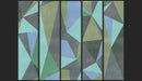 Fotomurale - Triangoli Grigi 50X1000 cm Carta da Parato Erroi-2