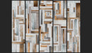 Fotomurale - Labirinto di Legno 50X1000 cm Carta da Parato Erroi-2