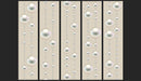 Fotomurale - Pearl Necklaces 50X1000 cm Carta da Parato Erroi-2