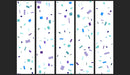 Fotomurale - Blue Confetti 50X1000 cm Carta da Parato Erroi-2