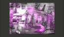 Fotomurale - Berlino - Collage Viola 300X210 cm Carta da Parato Erroi-2