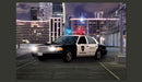 Fotomurale - Police Car 300X210 cm Carta da Parato Erroi-2