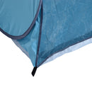 Tenda da Spiaggia Campeggio Impermeabile Apertura Pop-Up 150x200x115 cm Azzurro -9