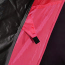 Tenda da Spiaggia Campeggio Protezione Raggi UV Nera e Rossa 3.3x3.3x2.55 cm -8
