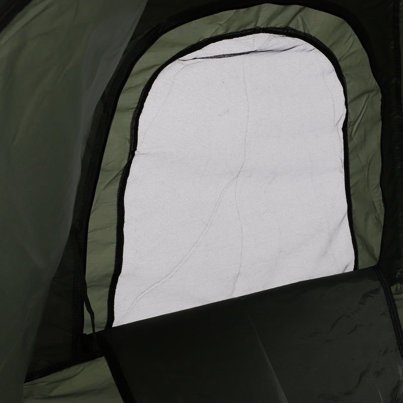 Tenda da Campeggio Singola 2 in 1 Verde 193x77x118 cm -9