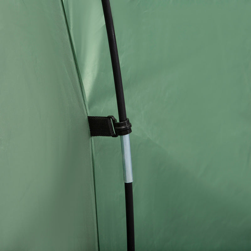 Tenda da Campeggio 4 Persone 426x206x154 cm con Vestibolo Verde-9