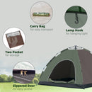 Tenda da Campeggio Pop-Up per 4 Persone 210x210x135 cm con Borsa e Accessori-5