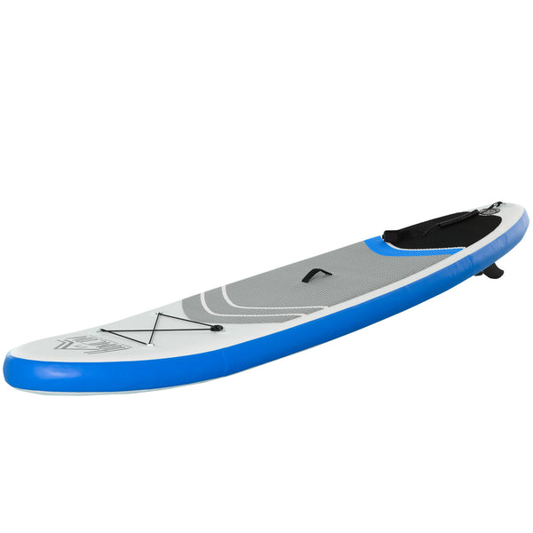 acquista SUP Tavola Stand Up Paddle Gonfiabile 305x80x15 cm per Adulti e Teenager Blu e Bianco