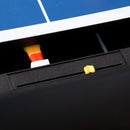Tavolo Multi Gioco 4 in 1 107x61x84,5 cm Calcio Balilla Biliardo Ping Pong e Hockey-8