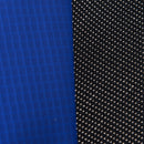 Trampolino Tappeto Elastico Ø426x269 cm con Rete e Bordo Imbottito Blu e Nero-9