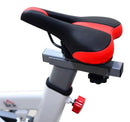 Cyclette per Allenamento Professionale Fitness 105x45x103 cm Bianco -7