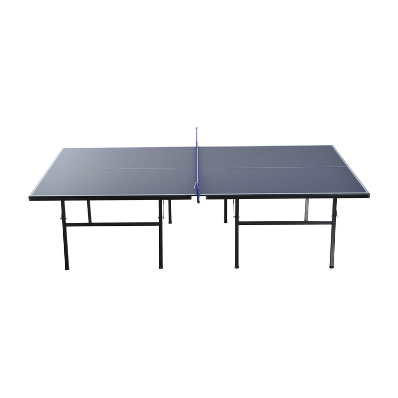 Tavolo da Ping Pong Indoor Pieghevole in Legno MDF e Acciaio 152.5x274x76 cm -6