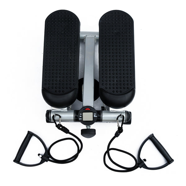 online Mini Stepper Professionale per Allenamento Fitness a Casa con Corde Elastiche in Acciaio 38x30x16 cm