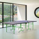 Tavolo da Ping Pong Professionale e Pieghevole con Ruote 152.5x274x76 cm -3