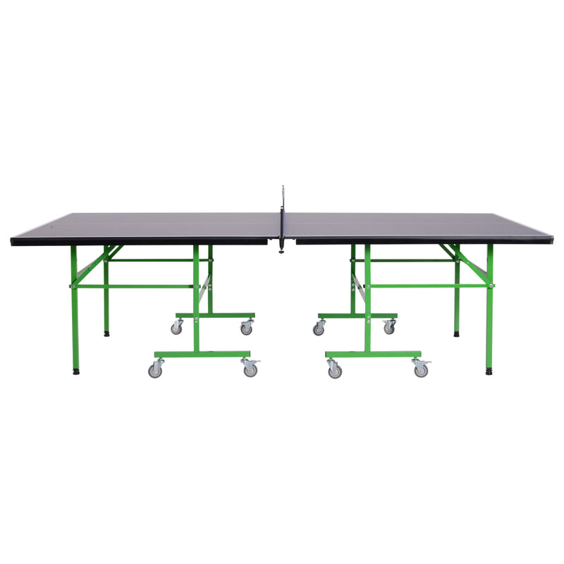 Tavolo da Ping Pong Professionale e Pieghevole con Ruote 152.5x274x76 cm -5