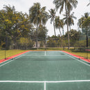 Rete per Pallavolo Tennis Portatile 5x1,3x1,58 m  Nera-2