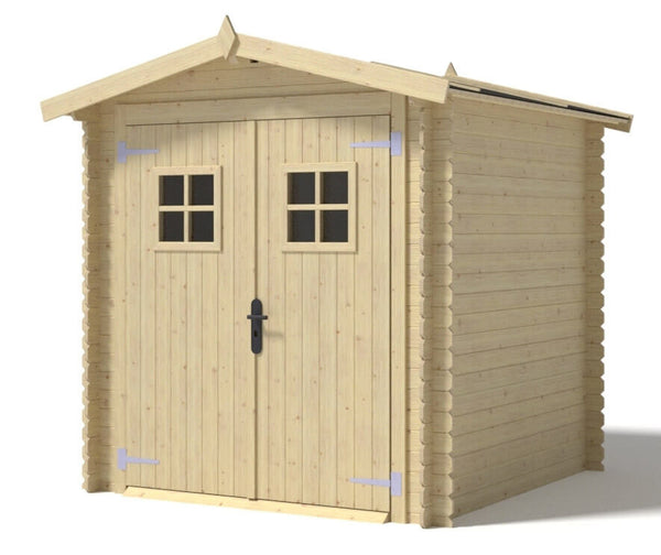 Casette Box da Giardino Porta Utensili 200x200 cm in Legno Bristol prezzo