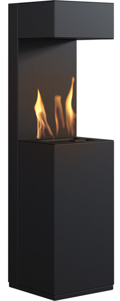 prezzo Stufa a Gas da Esterno 45x169,5x45 cm Flig Nashville Nero con Telecomando