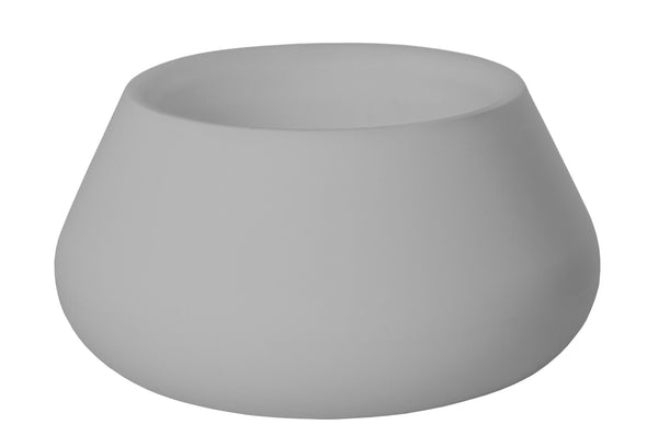 Vaso Ø54x28 cm in Resina Arkema Conca Bianco online