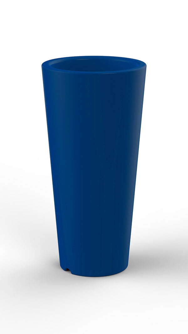 Vaso Ø37,5x102 cm in Resina Arkema Tondo 102 Blu sconto