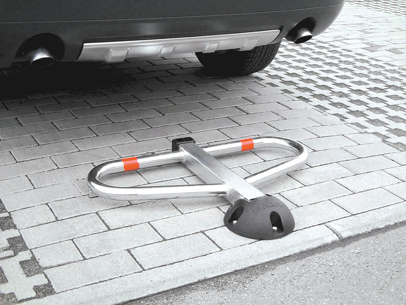 Barriera Dissuasore di Parcheggio Sosta in acciaio 79x50cm Parky AR600-3