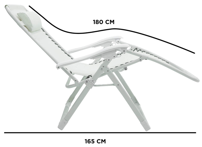 Sedia Gravity Emily Zero Gravity Sedie Sdraio Pieghevole